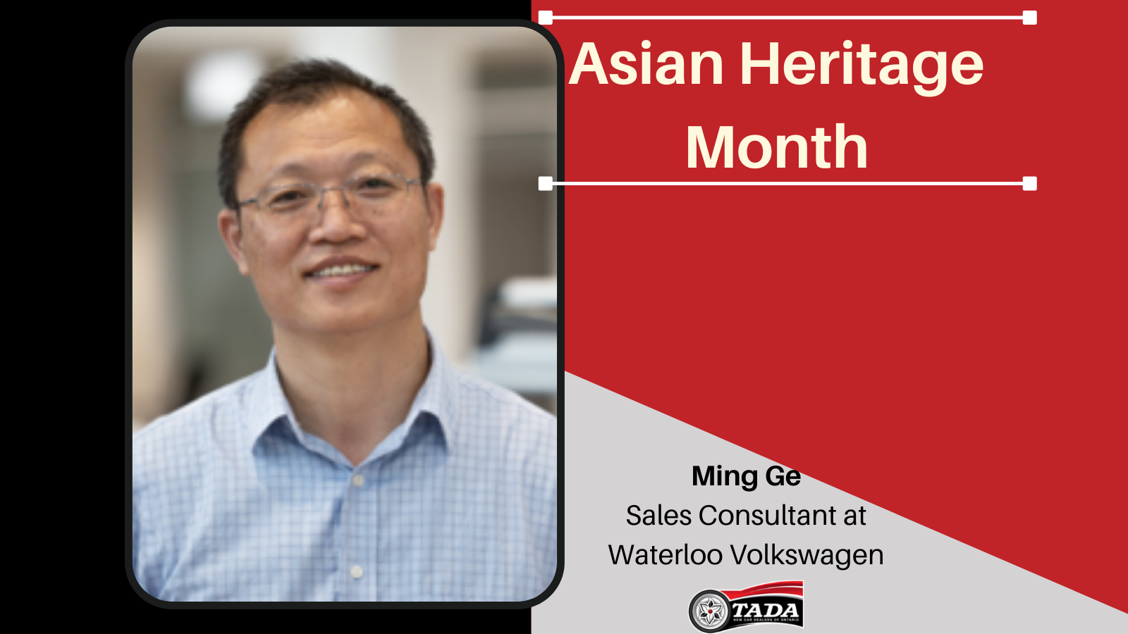 Asian Heritage Month - Ricko Lau: Sales Manager at Toronto Hyundai